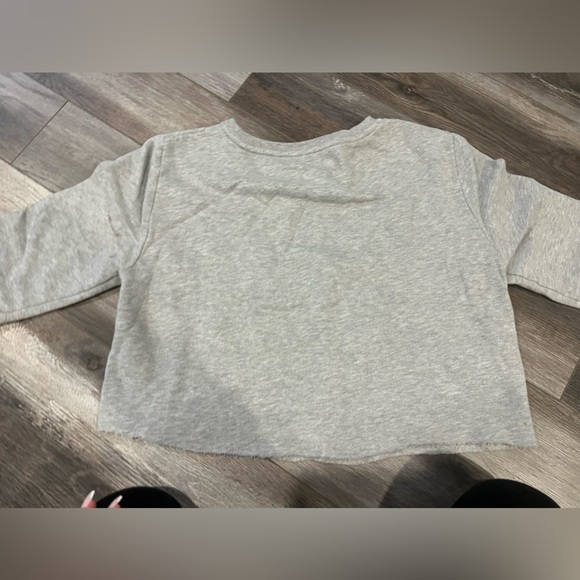 Calvin Klein Cut-Cropped Sweatshirt - Picture 3 of 3